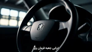 خرابی جعبه فرمان پژو